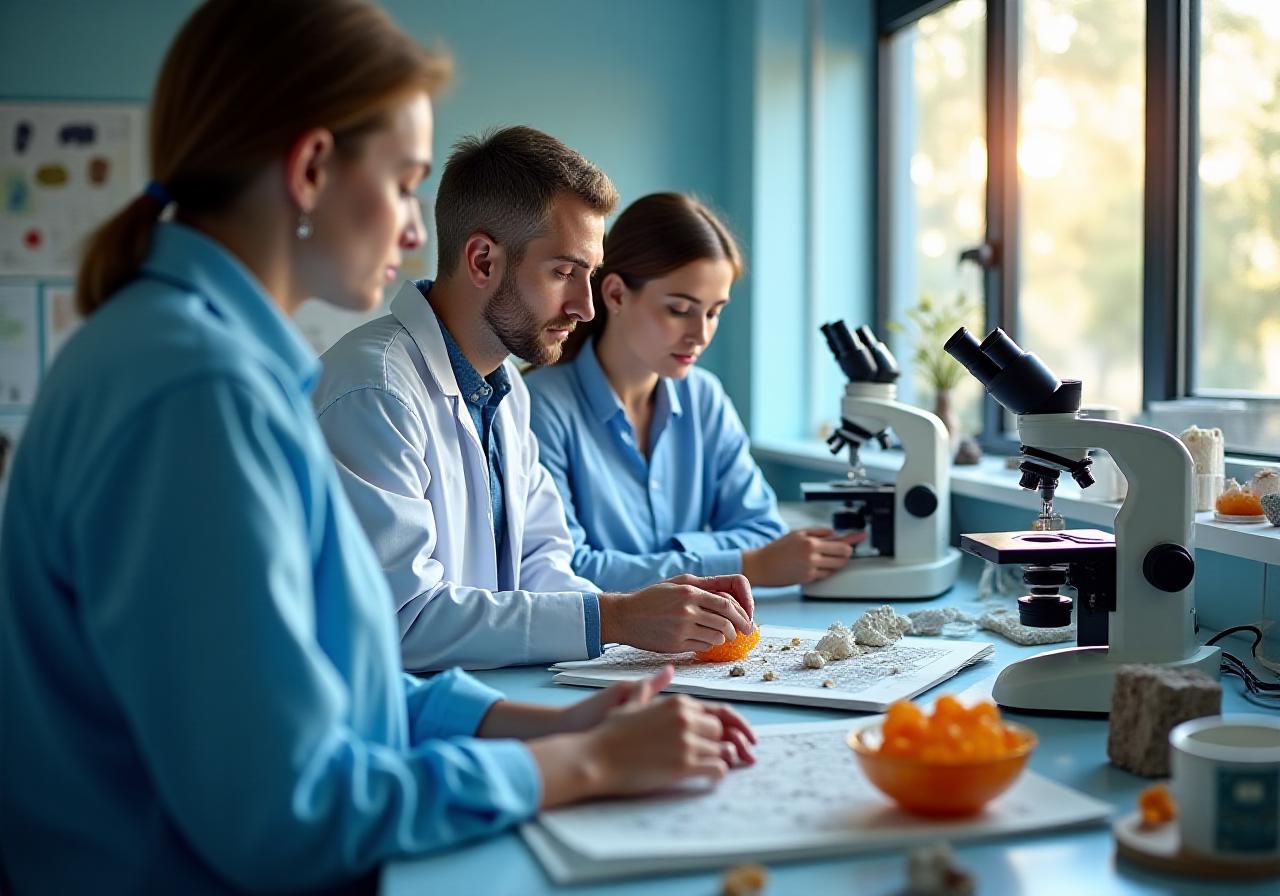 Team di geologi al lavoro a Roma